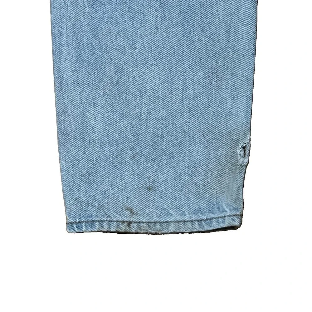 Empyre Relax Loose Fit Baggy Skater Jeans Boys 29 Light Wash Denim